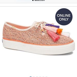 New without box - Keds X Lolita Mia Triple Tassle